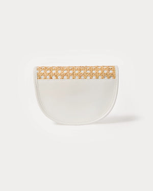 CAMILLE CANE BELT BAG NATURAL
