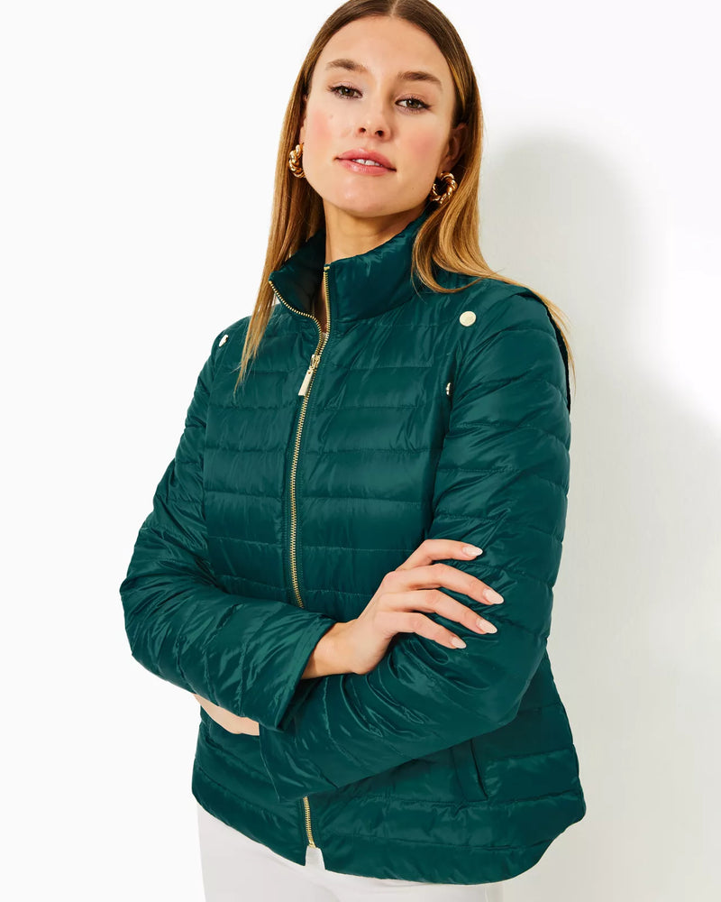 TENNA JACKET VILLA GREEN