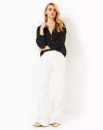 COLLETTI HIGH RISE TROUSER COCONUT