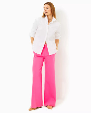 COLLETTI HIGH RISE TROUSER PASSION FRUIT PINK