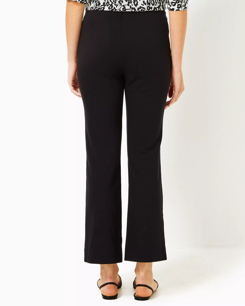 CHRISTABEL PONTE CROP FLARE NOIR