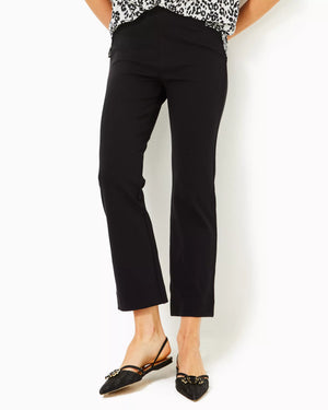 CHRISTABEL PONTE CROP FLARE NOIR