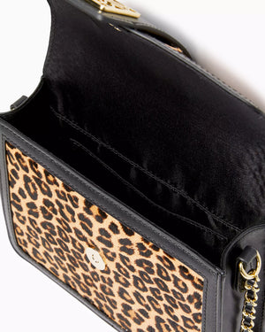 DOBSON CROSSBODY MULTI LEOPARD HAIRCALF