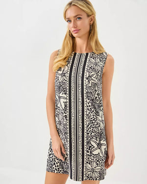 EDITA SHIFT ONYX LOTS TO SPOT ENGINEERED WOVEN SHIFT