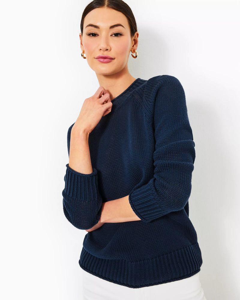 DEBA SWEATER LOW TIDE NAVY