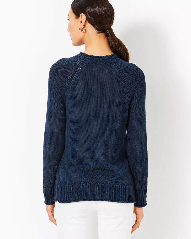 DEBA SWEATER LOW TIDE NAVY