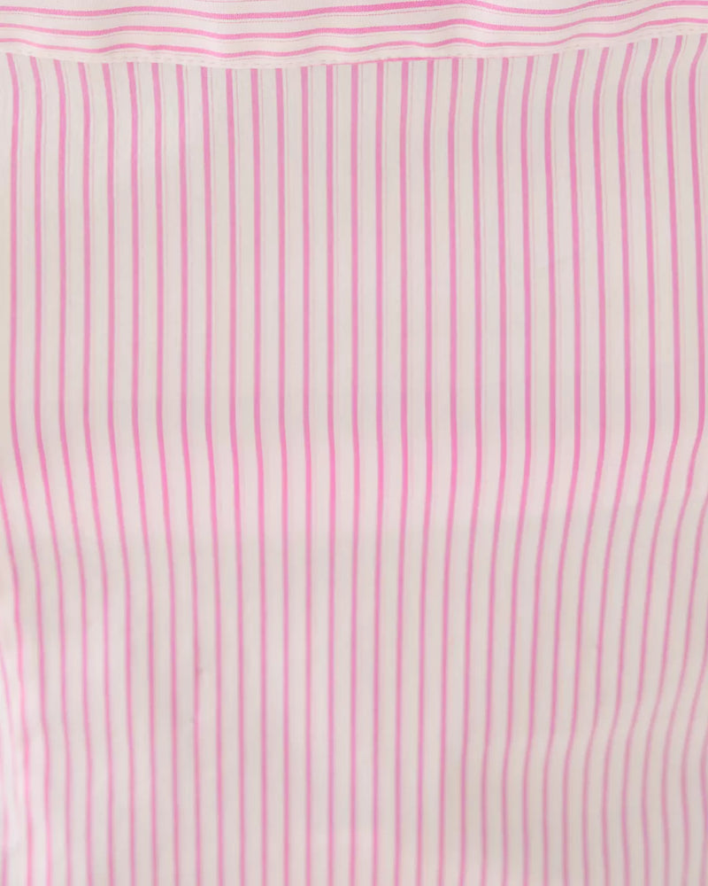 THE TIE LILLY SHIRT CONCH SHELL PINK SHADOW SHIRTING STRIPE