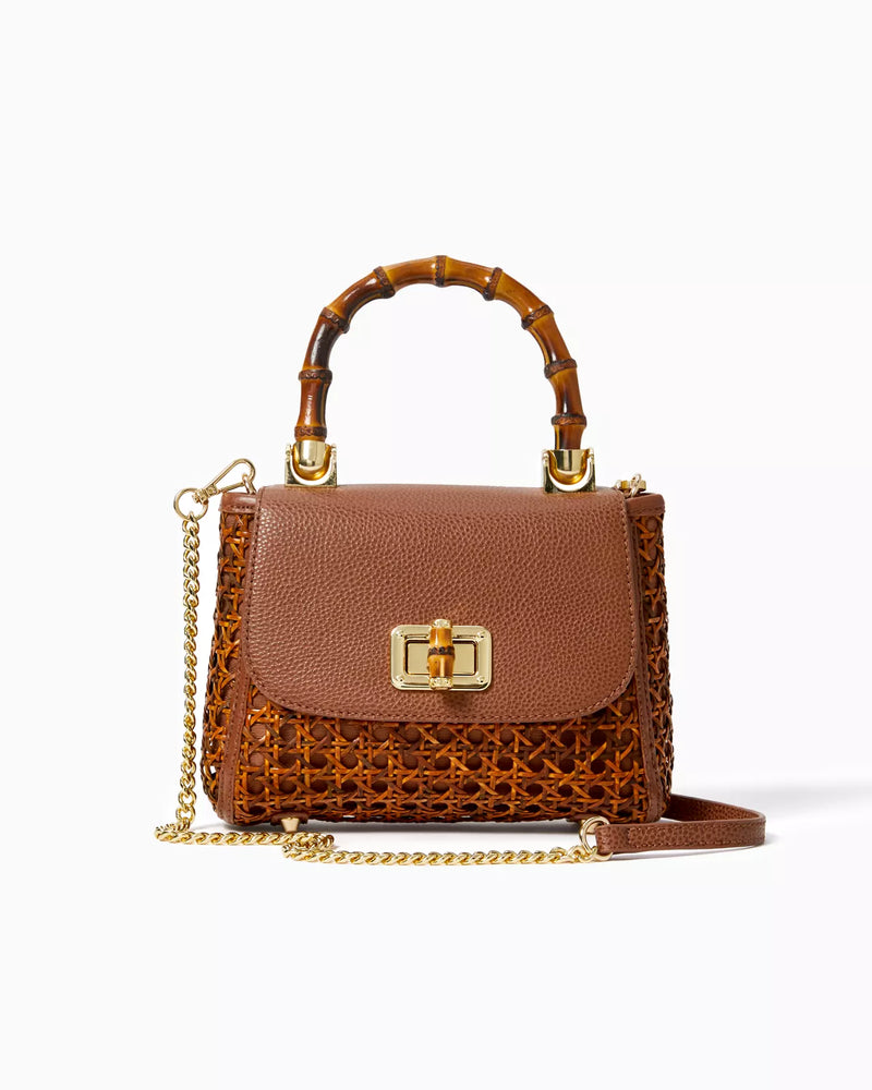 PARTON TOP HANDLE BAG BUNGALOW BROWN