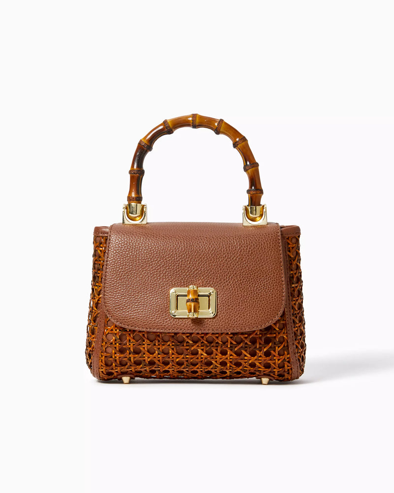 PARTON TOP HANDLE BAG BUNGALOW BROWN