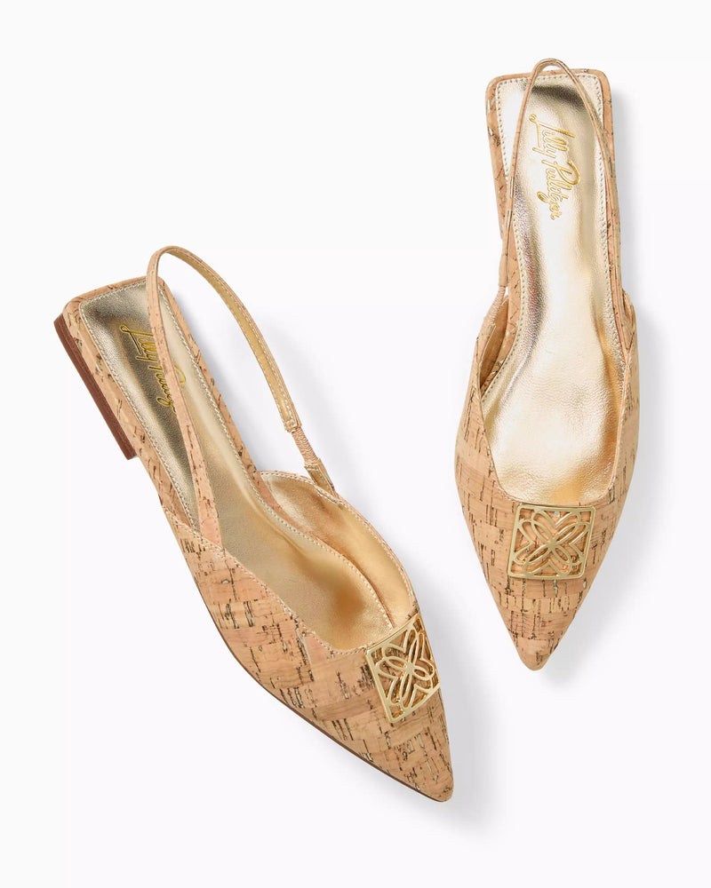 BRIT SLINGBACK NATURAL