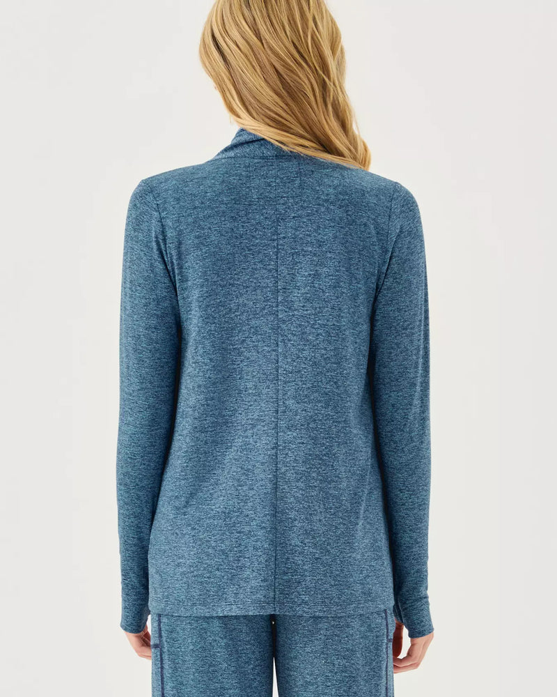 NEVIA UPF 50+ WRAP LOW TIDE NAVY X TANGIER TEAL
