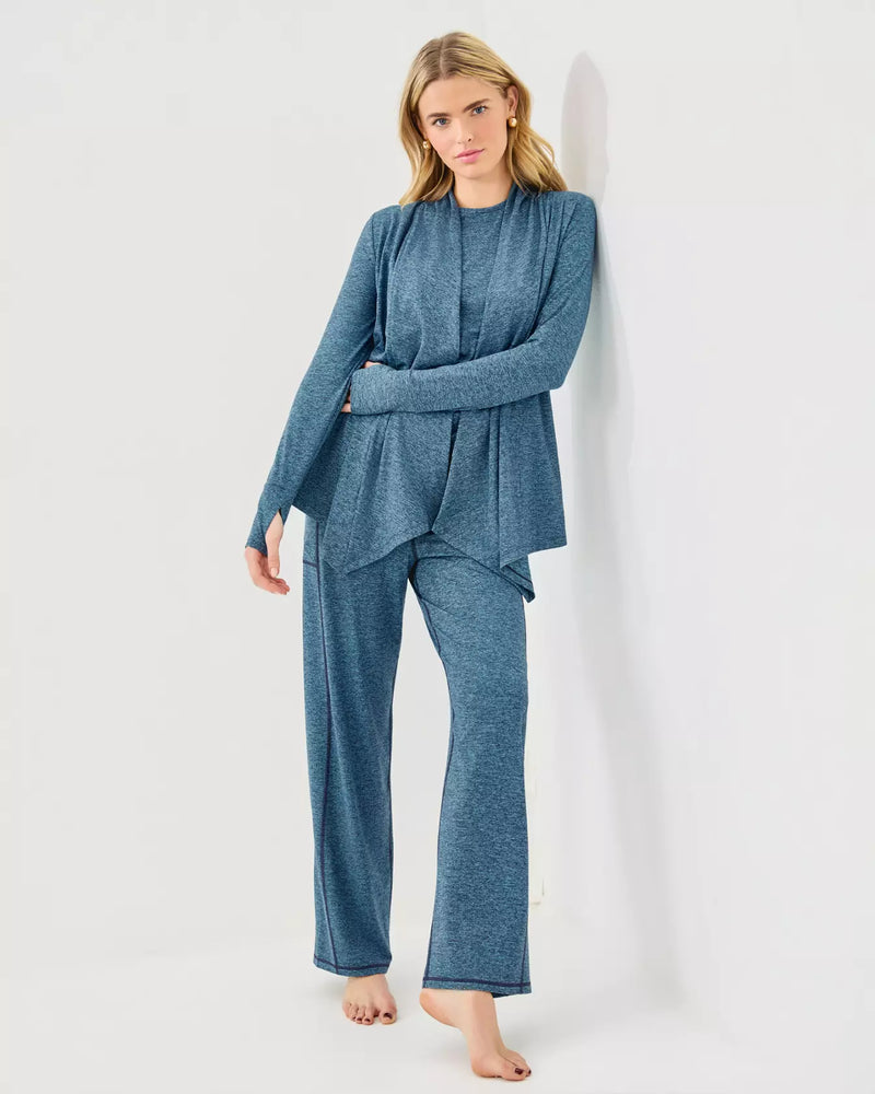 NEVIA UPF 50+ WRAP LOW TIDE NAVY X TANGIER TEAL