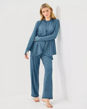 NEVIA UPF 50+ WRAP LOW TIDE NAVY X TANGIER TEAL