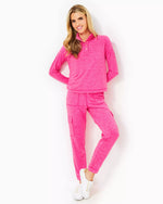 EVA UPF 50+ PANT HEATHERED PASSION FRUIT PINK