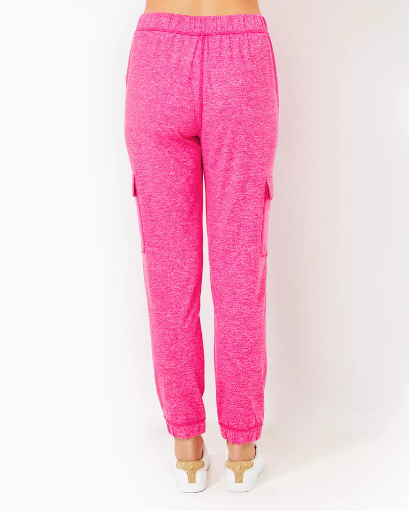 EVA UPF 50+ PANT HEATHERED PASSION FRUIT PINK