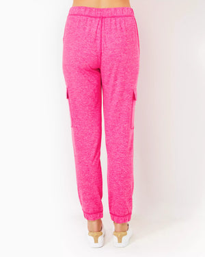 EVA UPF 50+ PANT HEATHERED PASSION FRUIT PINK