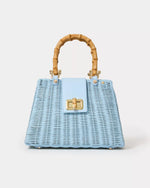 LEENA TOP HANDLE BAG BLUETTE