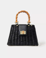 LEENA TOP HANDLE BAG NOIR