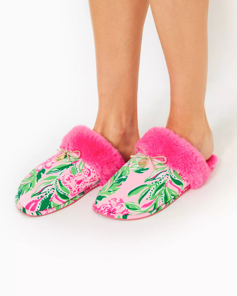 HARTE BOW SLIPPER CONCH SHELL PINK KOALA LA LA