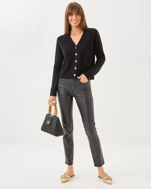 TIPPERY CASHMERE CARDIGAN BLACK