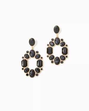 SECRET SOIREE EARRINGS NOIR