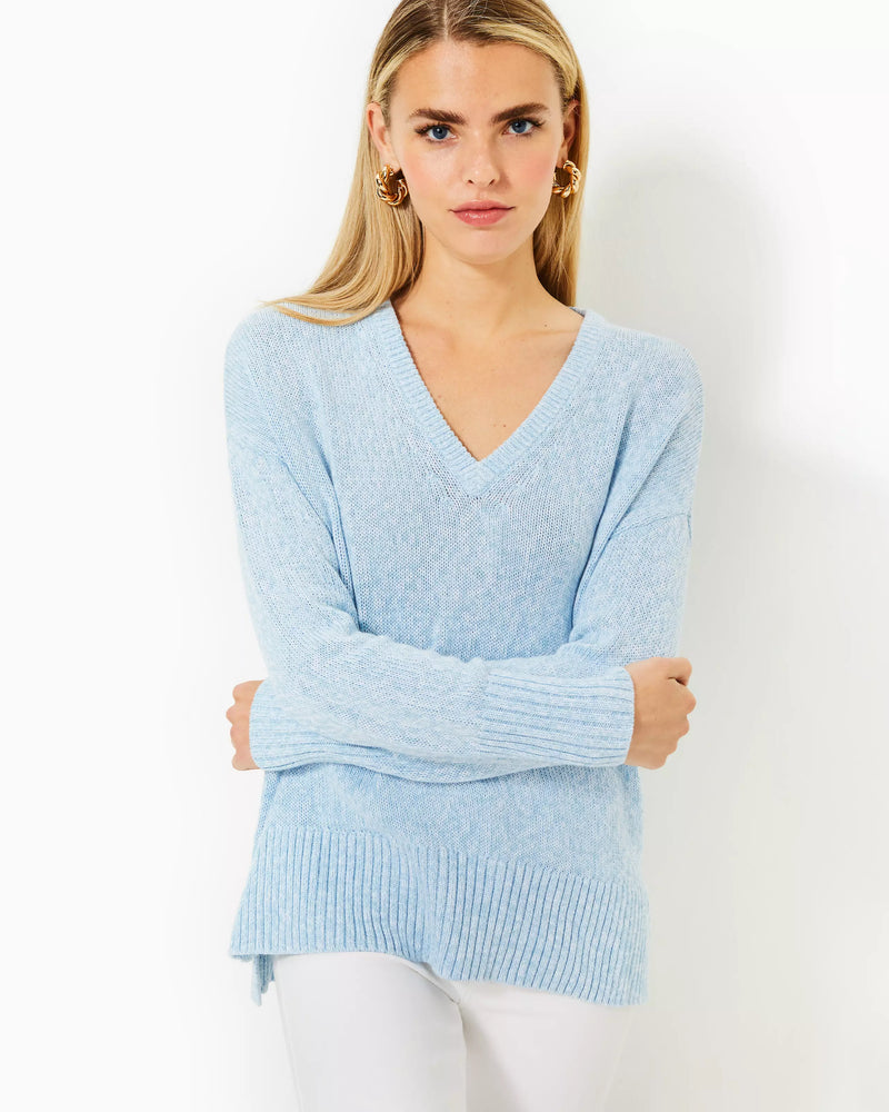 BEDFORD SWEATER BONAIRE BLUE MARL