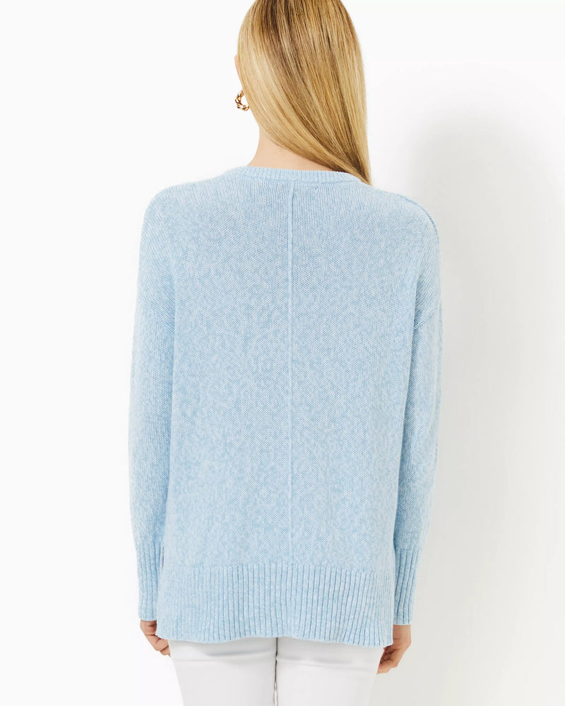 BEDFORD SWEATER BONAIRE BLUE MARL