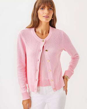 AMALIA CARDIGAN PINK MUSE