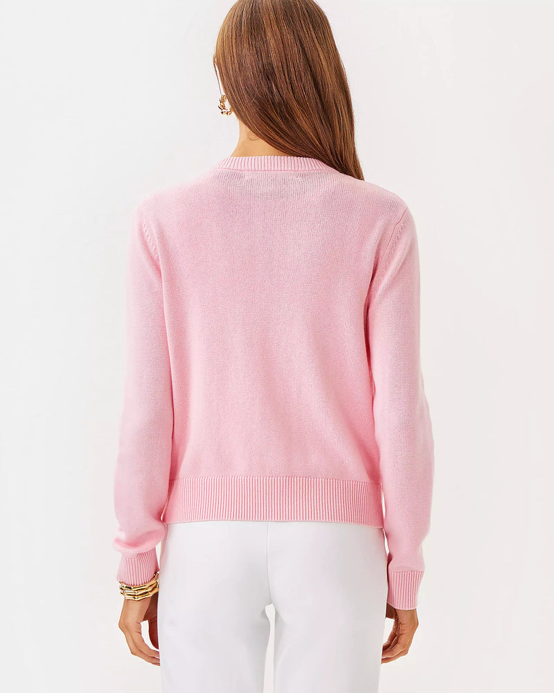 AMALIA CARDIGAN PINK MUSE