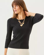 ESLI SWEATER BLACK METALLIC