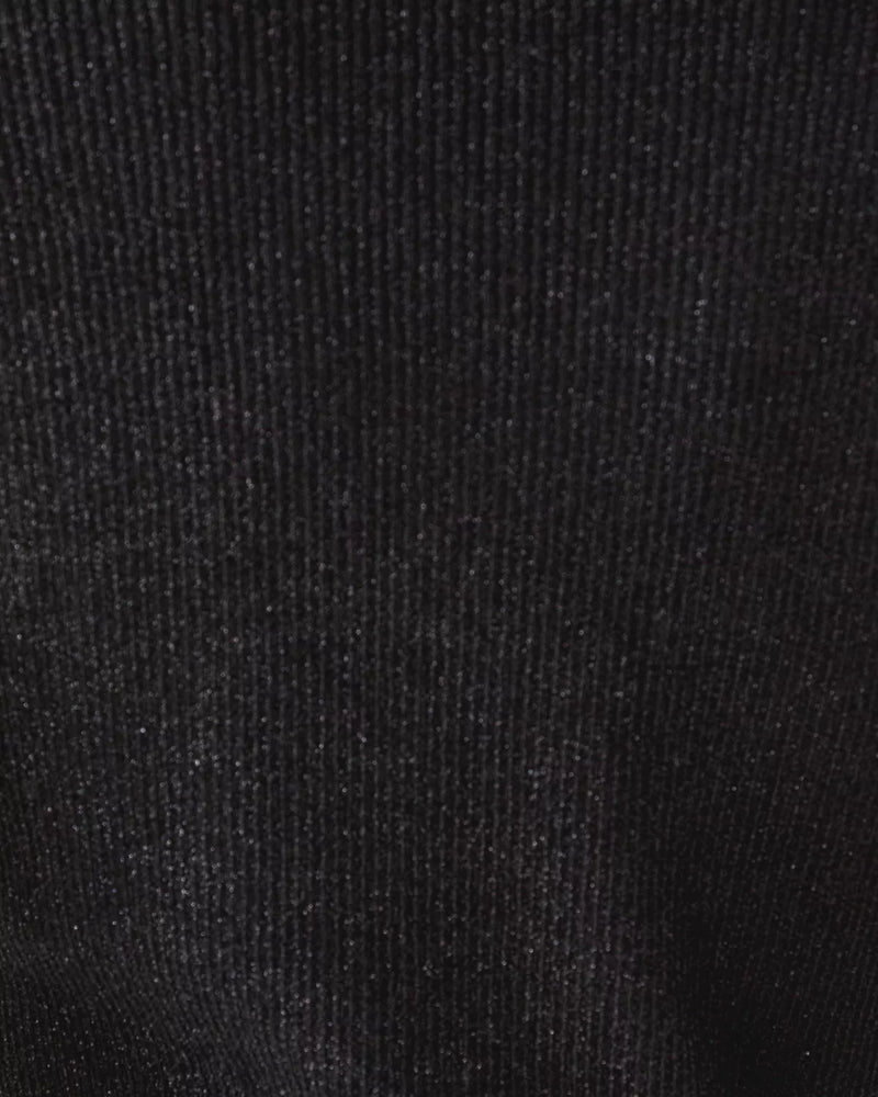 ESLI SWEATER BLACK METALLIC