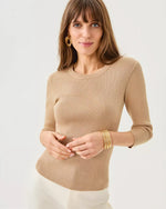 ESLI SWEATER SAND BAR METALLIC