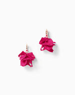 FINE VINE EARRINGS RASPBERRY ROUGE