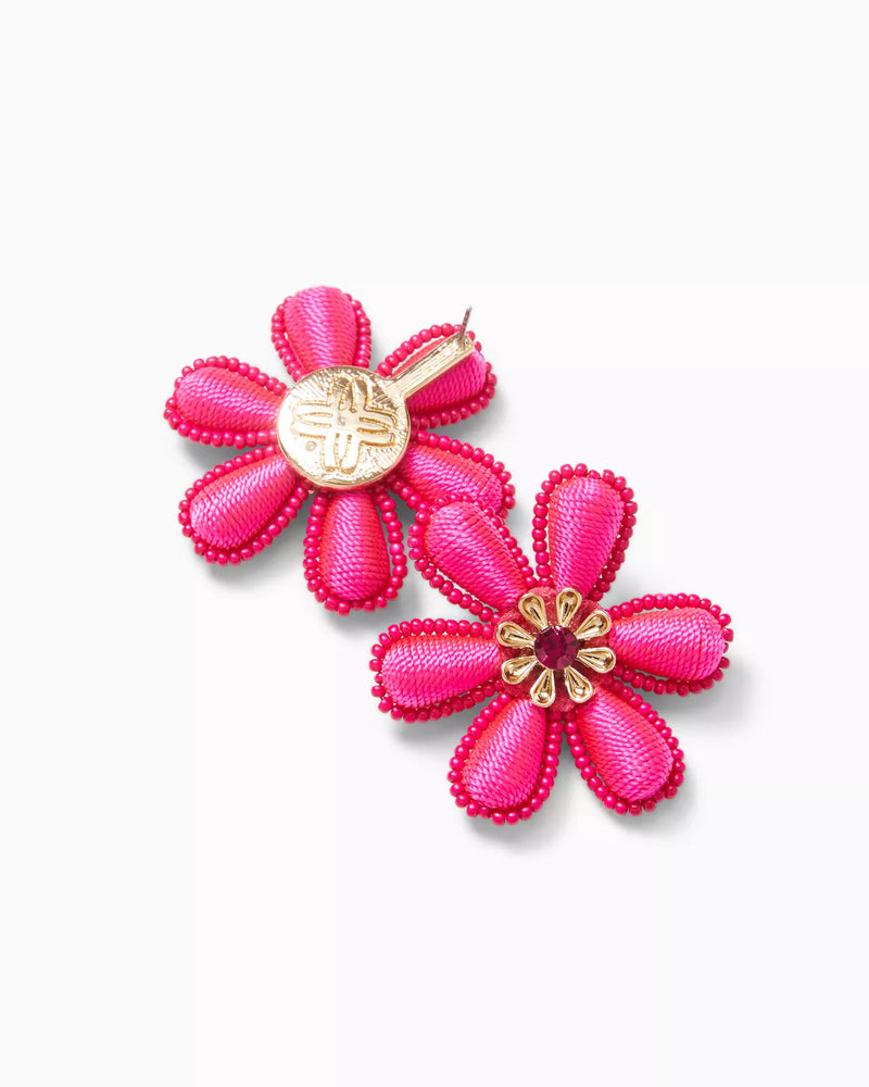 PB PETAL EARRINGS PASSION FRUIT PINK