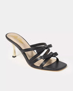 WANDA SLIDE SANDAL NOIR