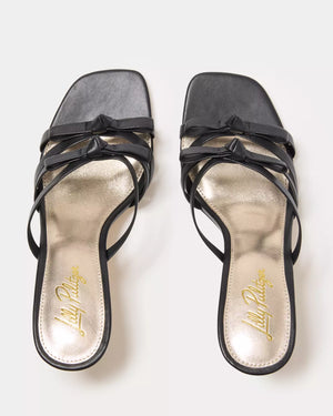 WANDA SLIDE SANDAL NOIR