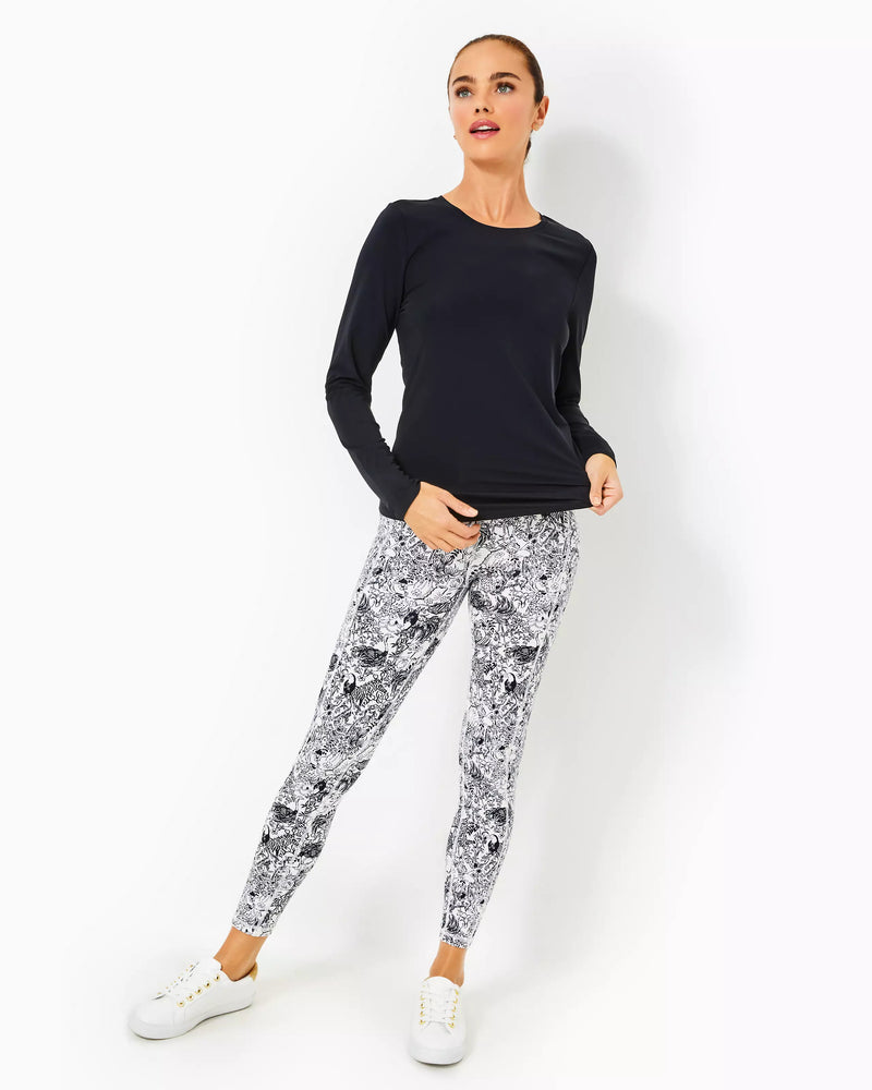 WEEKENDER HIGH RISE LEGGING ONYX ANIMAL MAGNETISM