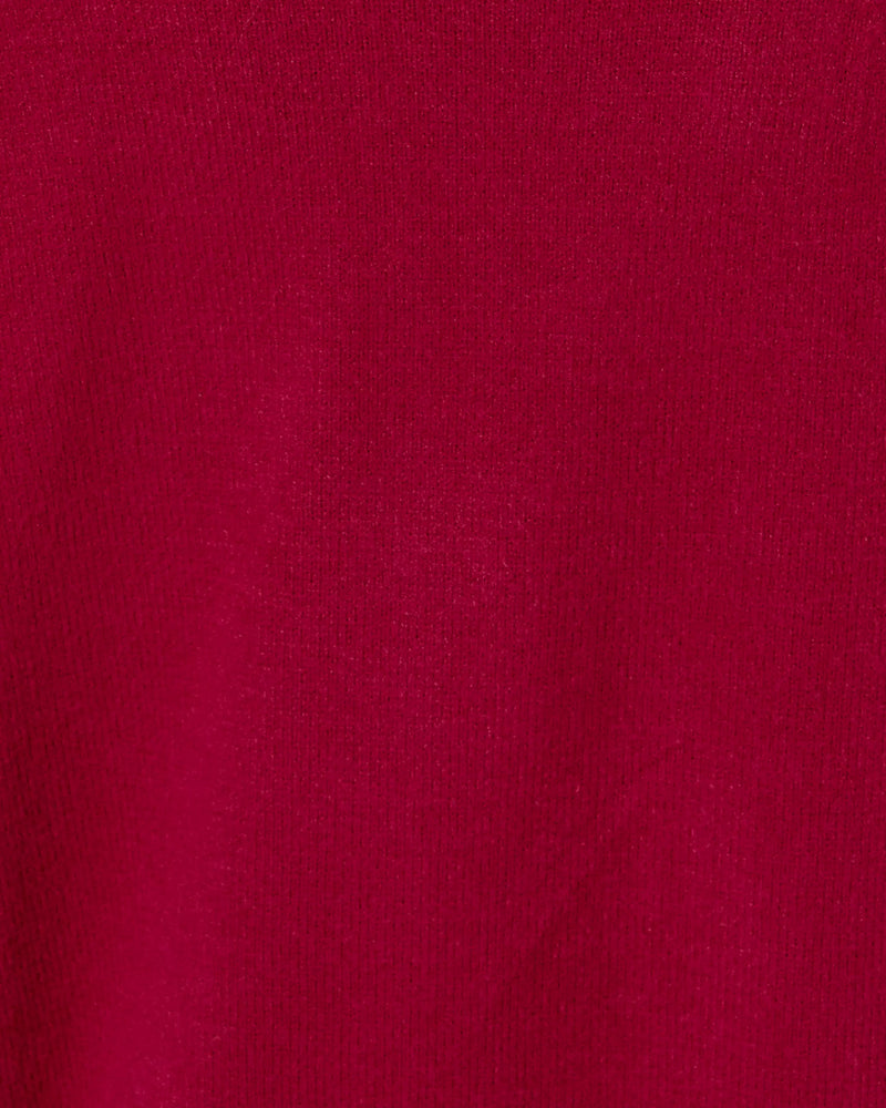 KAYCEE SWEATER MALBEC RED