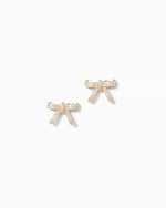 MY BEAU EARRINGS GOLD METALLIC