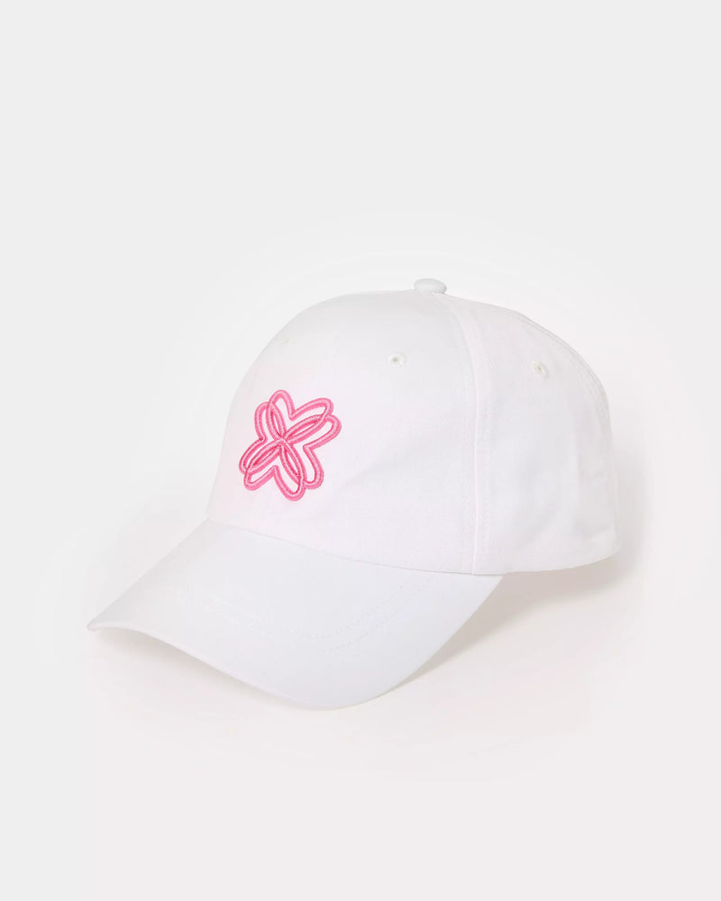 LOGO RUN AROUND HAT WHITE