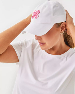 LOGO RUN AROUND HAT WHITE