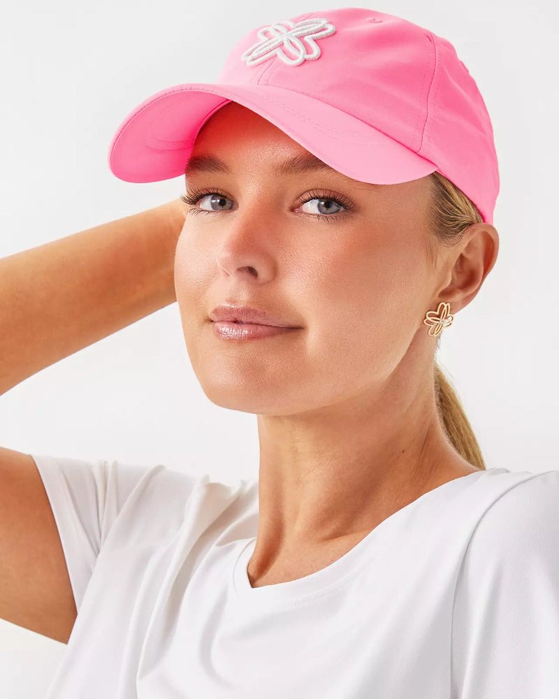 LOGO RUN AROUND HAT ROUSSEAU PINK