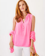 SLEEVELESS ELSA TOP ROUSSEAU PINK