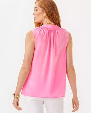 SLEEVELESS ELSA TOP ROUSSEAU PINK