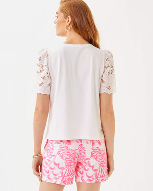 SEBENE KNIT TOP RESORT WHITE