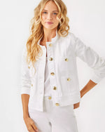 SHEPA DENIM JACKET RESORT WHITE