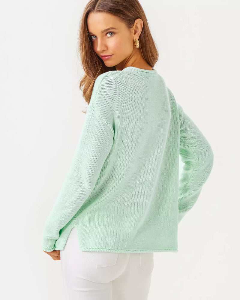 LOTAN SWEATER CREME DE MENTHE MARL