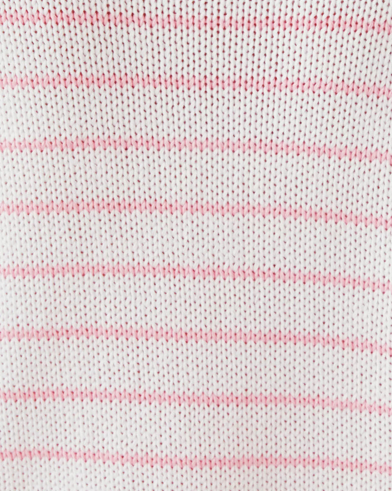 LOTAN SWEATER PINK MUSE TIDEPOOL STRIPE