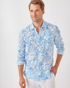 MENS STUFF ADDISON SHIRT RESORT WHITE TALL TALES