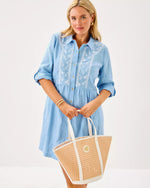 SHAELA DRESS JACARANDA BLUE